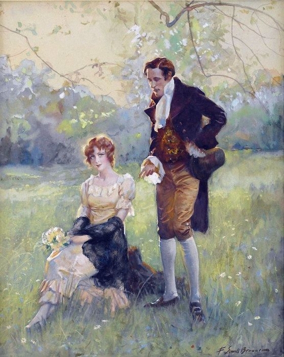 Lovers by Frederick Sands Brunner